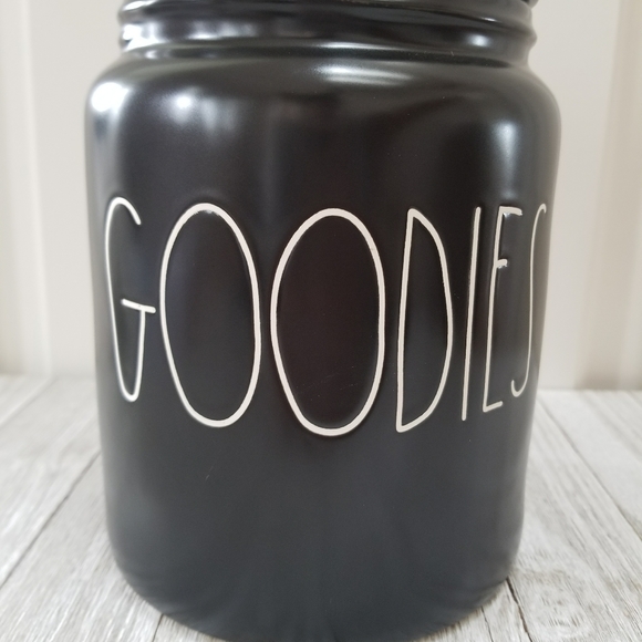 Rae Dunn GOODIES Canister Reverse Colors - Picture 3 of 7